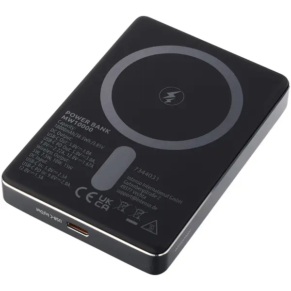 Купить Павербанк УМБ Intenso MW10000 10000mAh 20W Grey (7344034) - фото 2