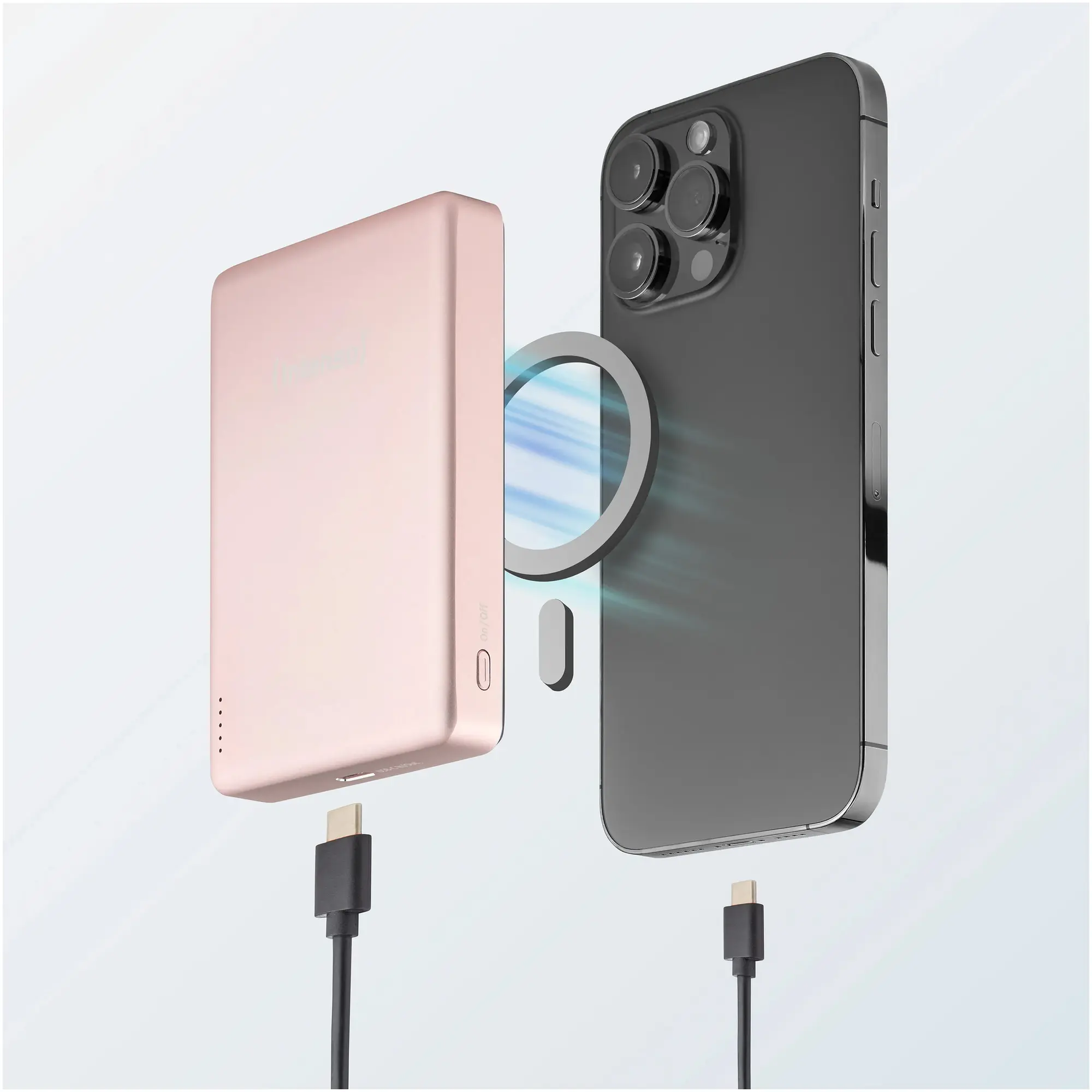 Купить Павербанк УМБ Intenso MW10000 10000mAh 20W Rose (7344033) - фото 6