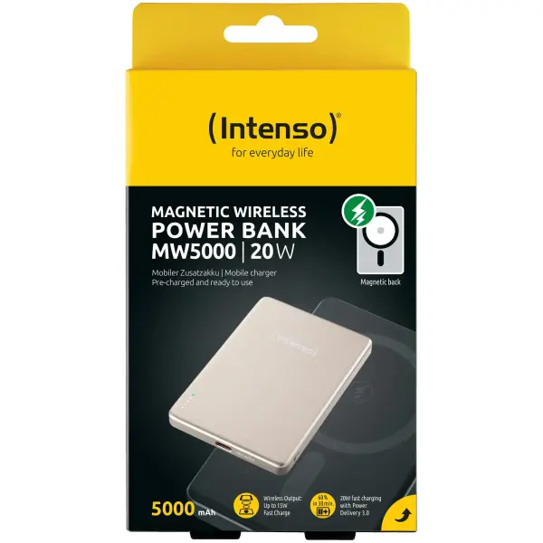Купить Павербанк УМБ Intenso MW5000 5000mAh 20W Champagne (7344021) - фото 10