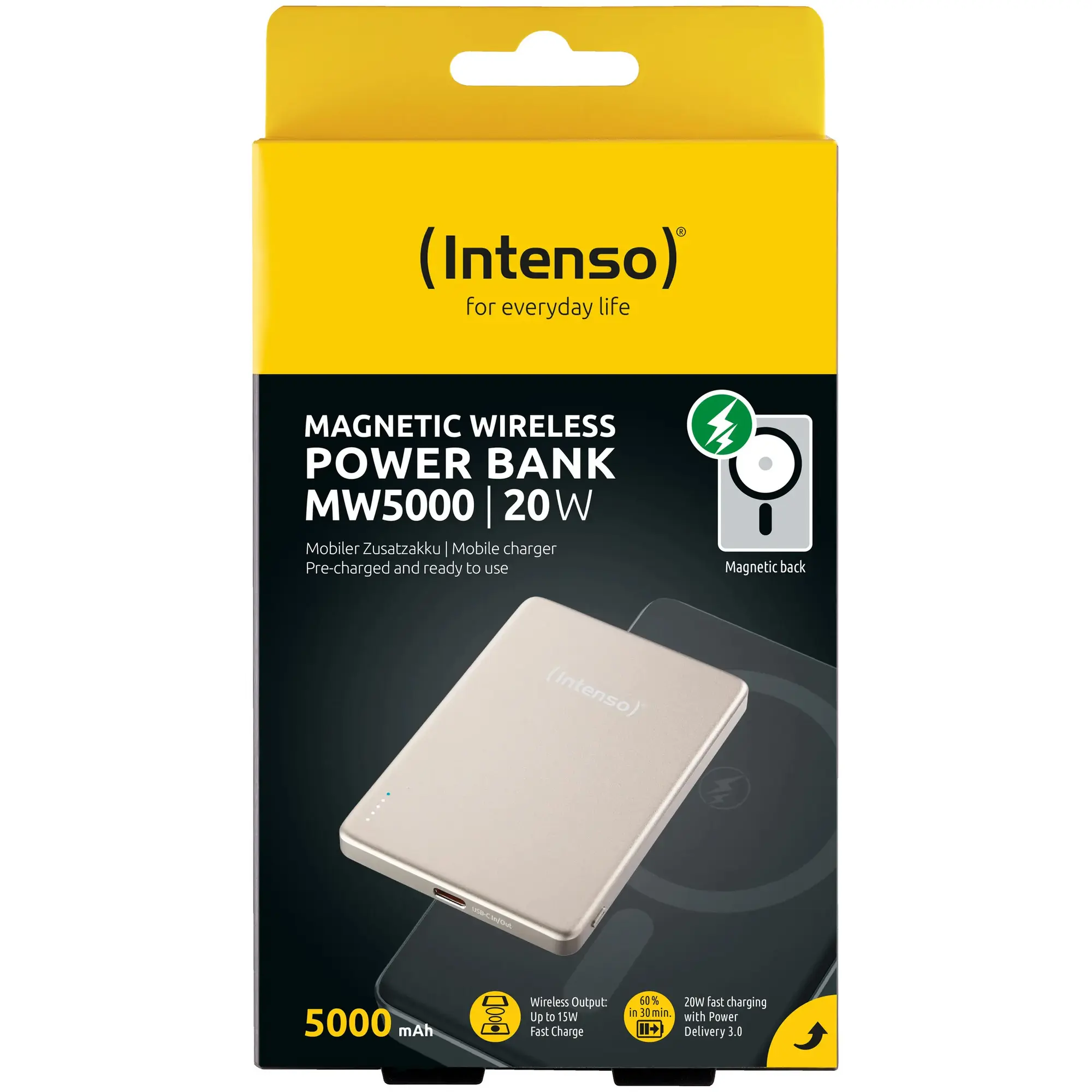 Купить Павербанк УМБ Intenso MW5000 5000mAh 20W Champagne (7344021) - фото 10
