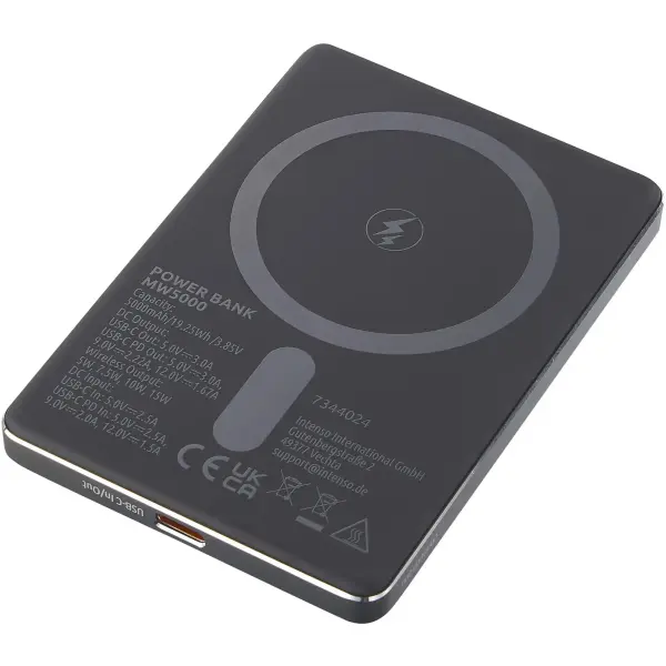 Купить Павербанк УМБ Intenso MW5000 5000mAh 20W Grey (7344024) - фото 2