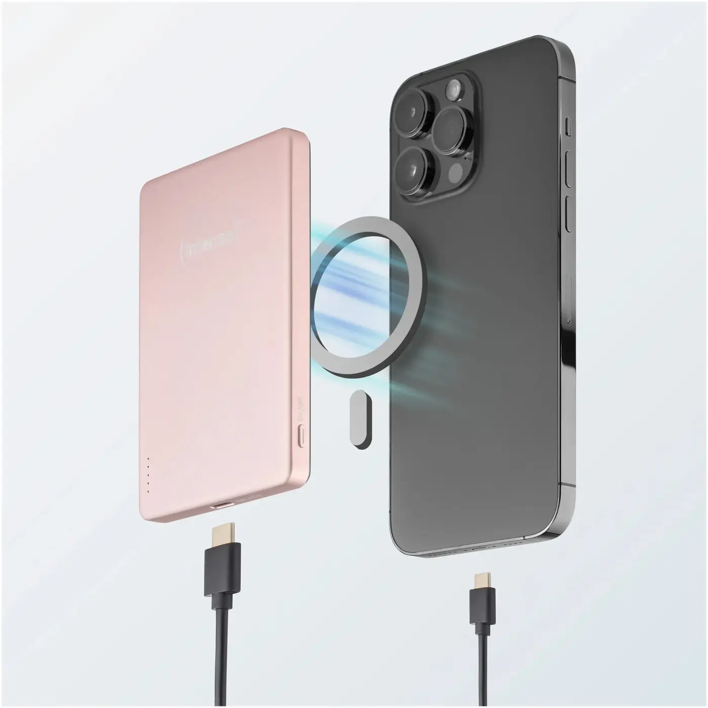 Купить Павербанк УМБ Intenso MW5000 5000mAh 20W Rose (7344023) - фото 8