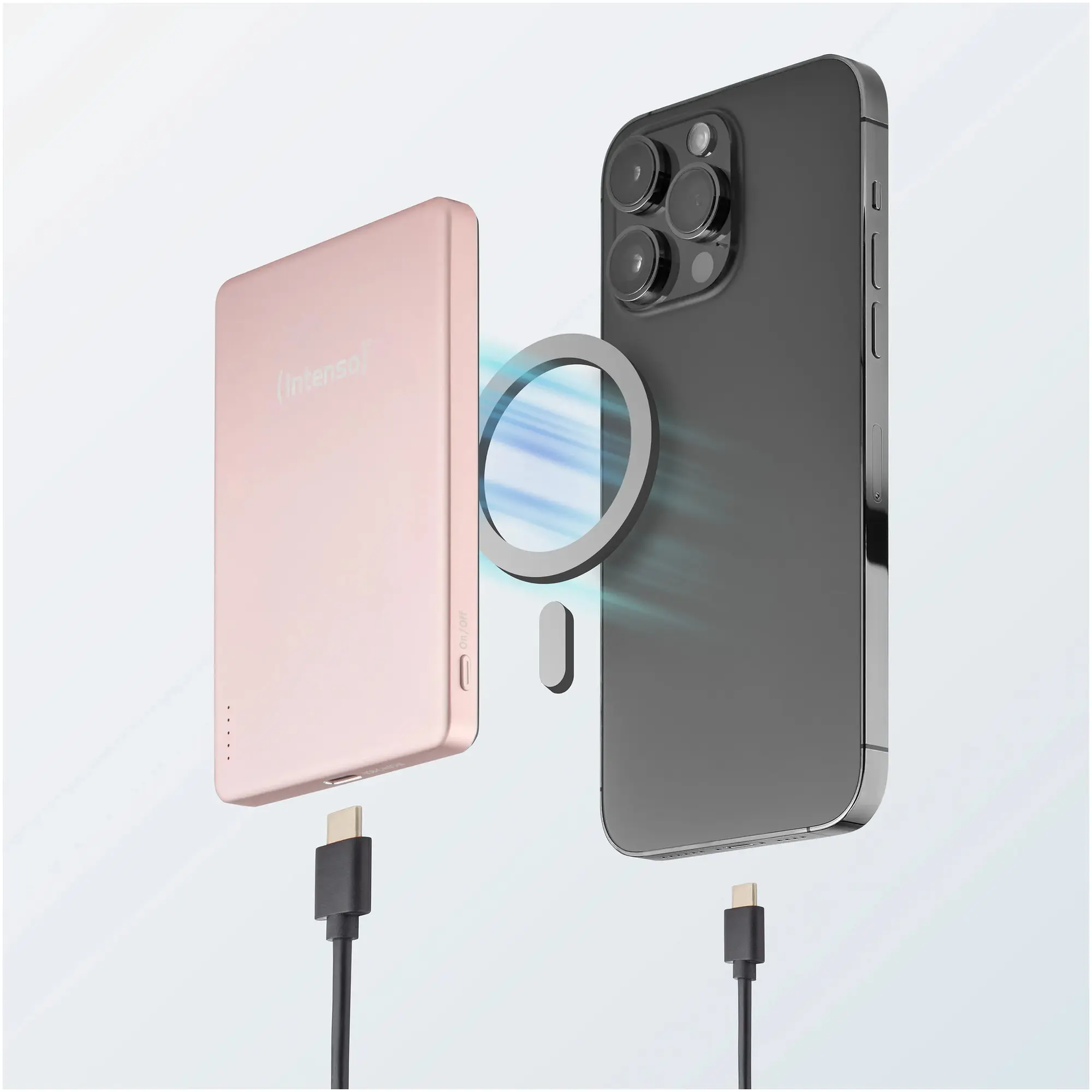 Купить Павербанк УМБ Intenso MW5000 5000mAh 20W Rose (7344023) - фото 8