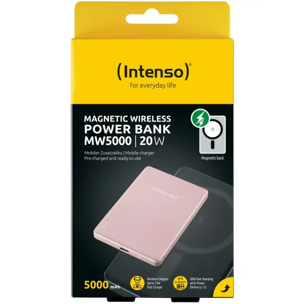Купить Павербанк УМБ Intenso MW5000 5000mAh 20W Rose (7344023) - фото 10