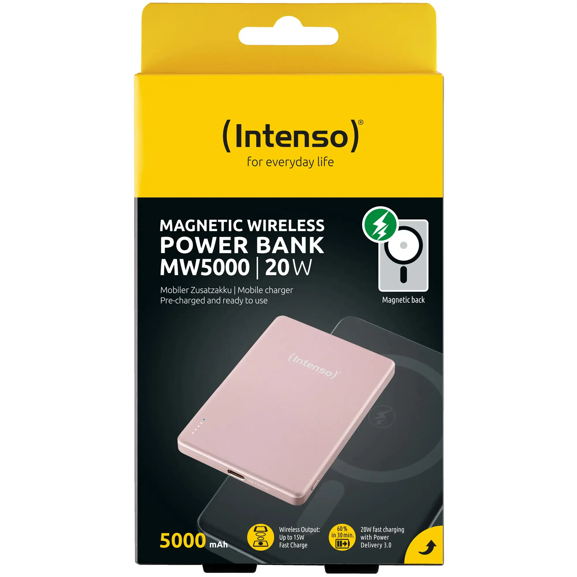 Купить Павербанк УМБ Intenso MW5000 5000mAh 20W Rose (7344023) - фото 10