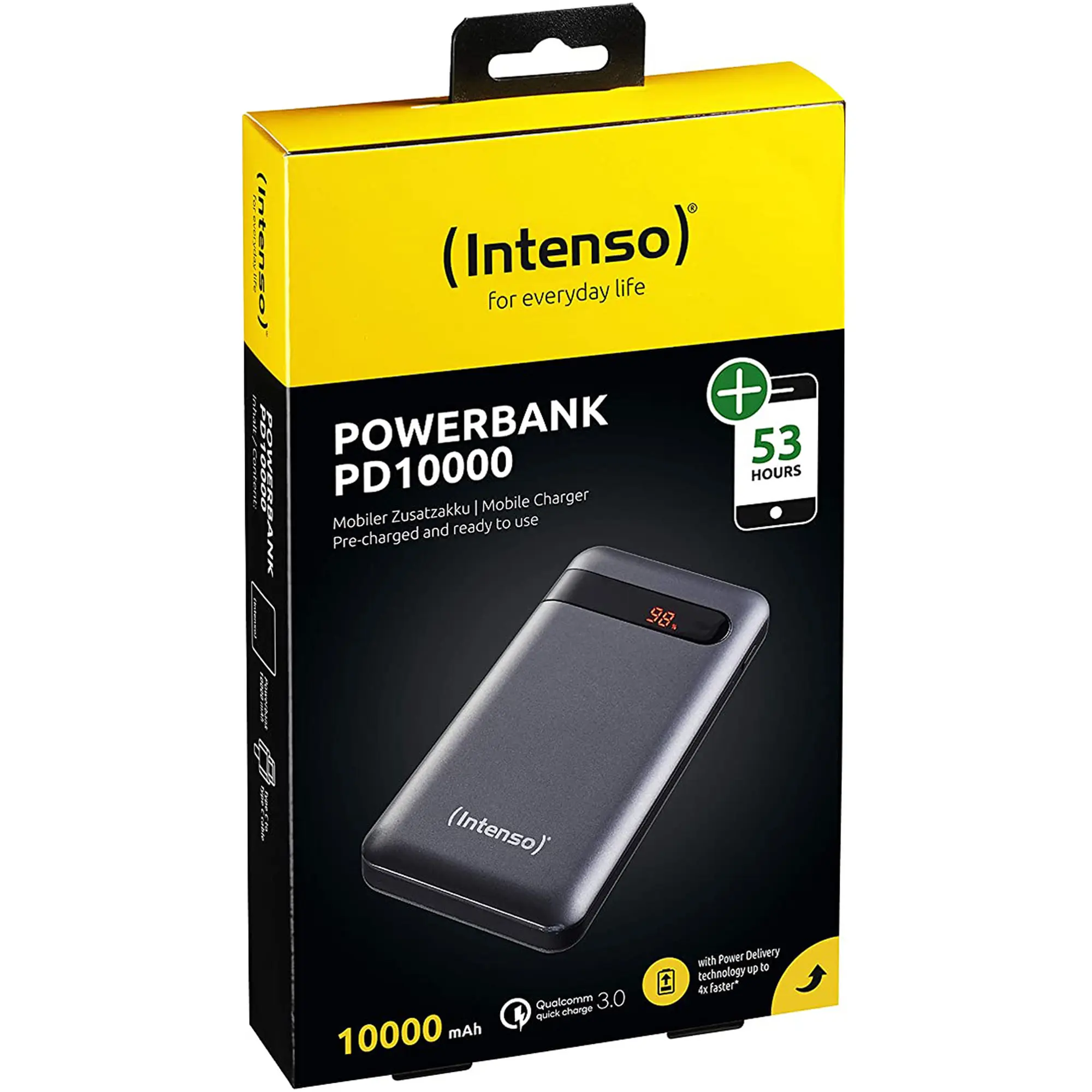 Купить Павербанк УМБ Intenso PD10000 10000mAh 20W Grey (7332330) - фото 6