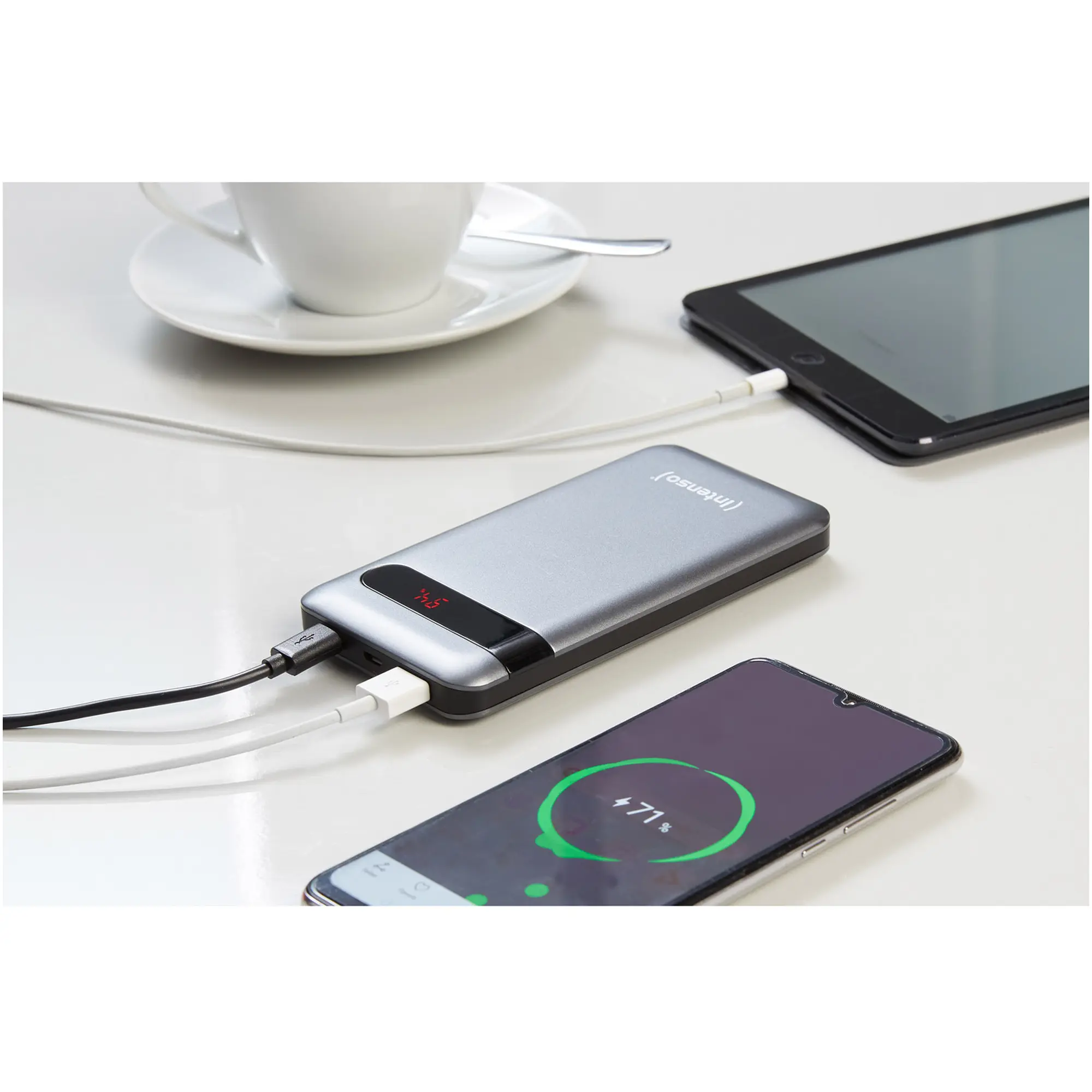 Купить Павербанк УМБ Intenso PD20000 20000mAh 20W Grey (7332354) - фото 2
