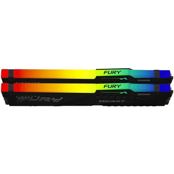 Купити Модуль пам'яті Kingston Fury Beast RGB EXPO Black DDR5-5600 64GB (2x32GB) CL40-40-40 (KF556C40BB2AK2-64) - фото 3