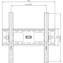 Купити Кронштейн для телевізора Walfix M-5B 26"-47" фіксований - фото 2