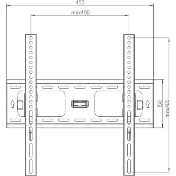 Купить Кронштейн для телевизора Walfix M-6B 26"-47" с наклоном - фото 2