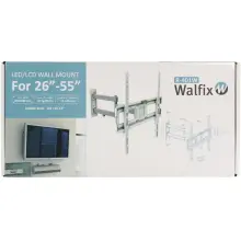 Купити Кронштейн для телевізора Walfix R-401W 26"-55" похило-поворотний - фото 2