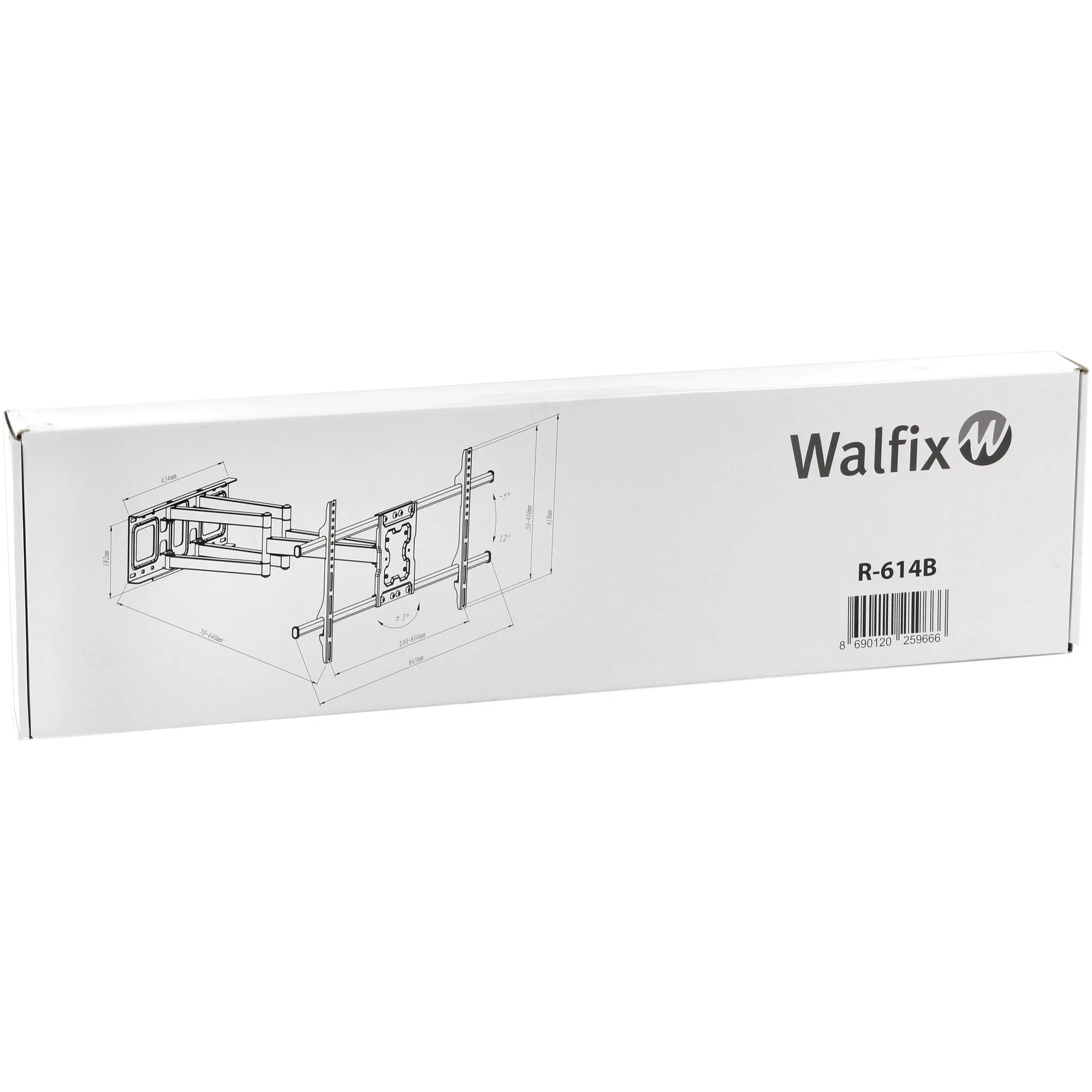 Купить Кронштейн для телевизора Walfix R-614B 37"-85" наклонно-поворотный - фото 5