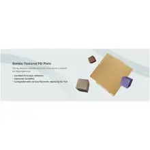 Купить Пластина для 3D-принтера Bambu Lab P2S Textured PEI Plate 256x256 мм (FAP033) - фото 3