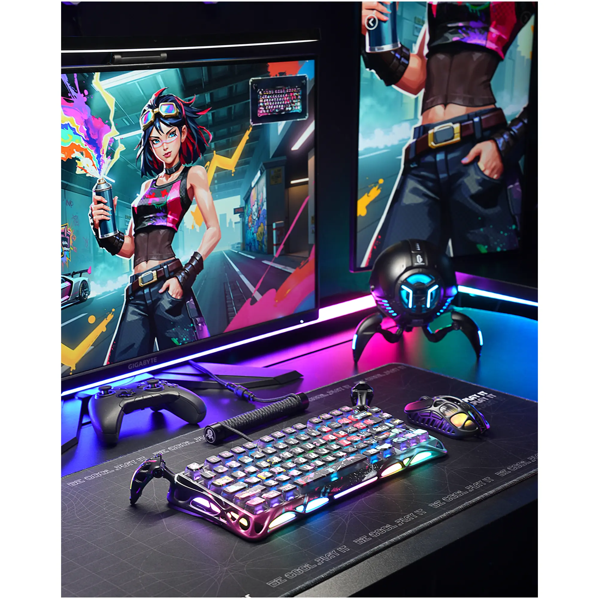 Купить Клавиатура GravaStar Mercury V75 Pro Magnetic 8K Black (GSV75PRO_U_CG_BLK) - фото 11