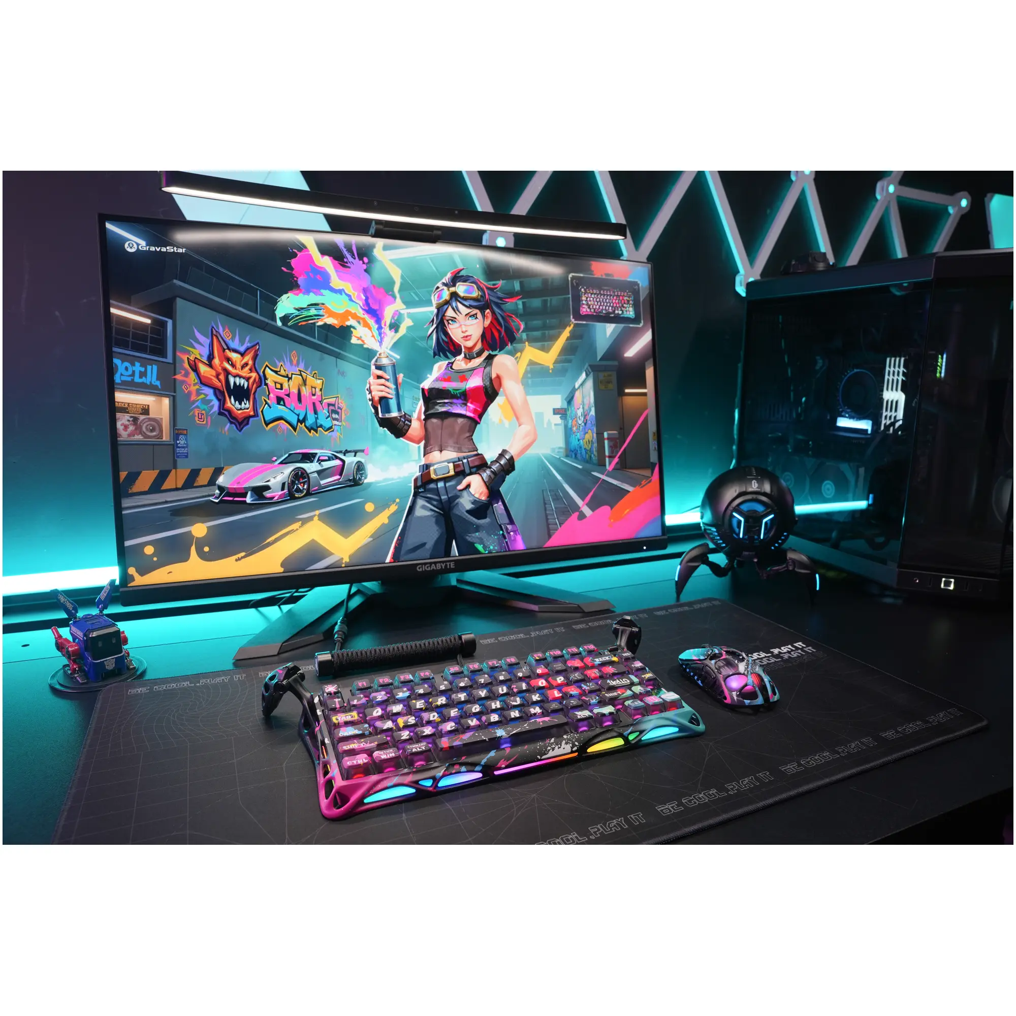 Купить Клавиатура GravaStar Mercury V75 Pro Magnetic 8K Black (GSV75PRO_U_CG_BLK) - фото 12