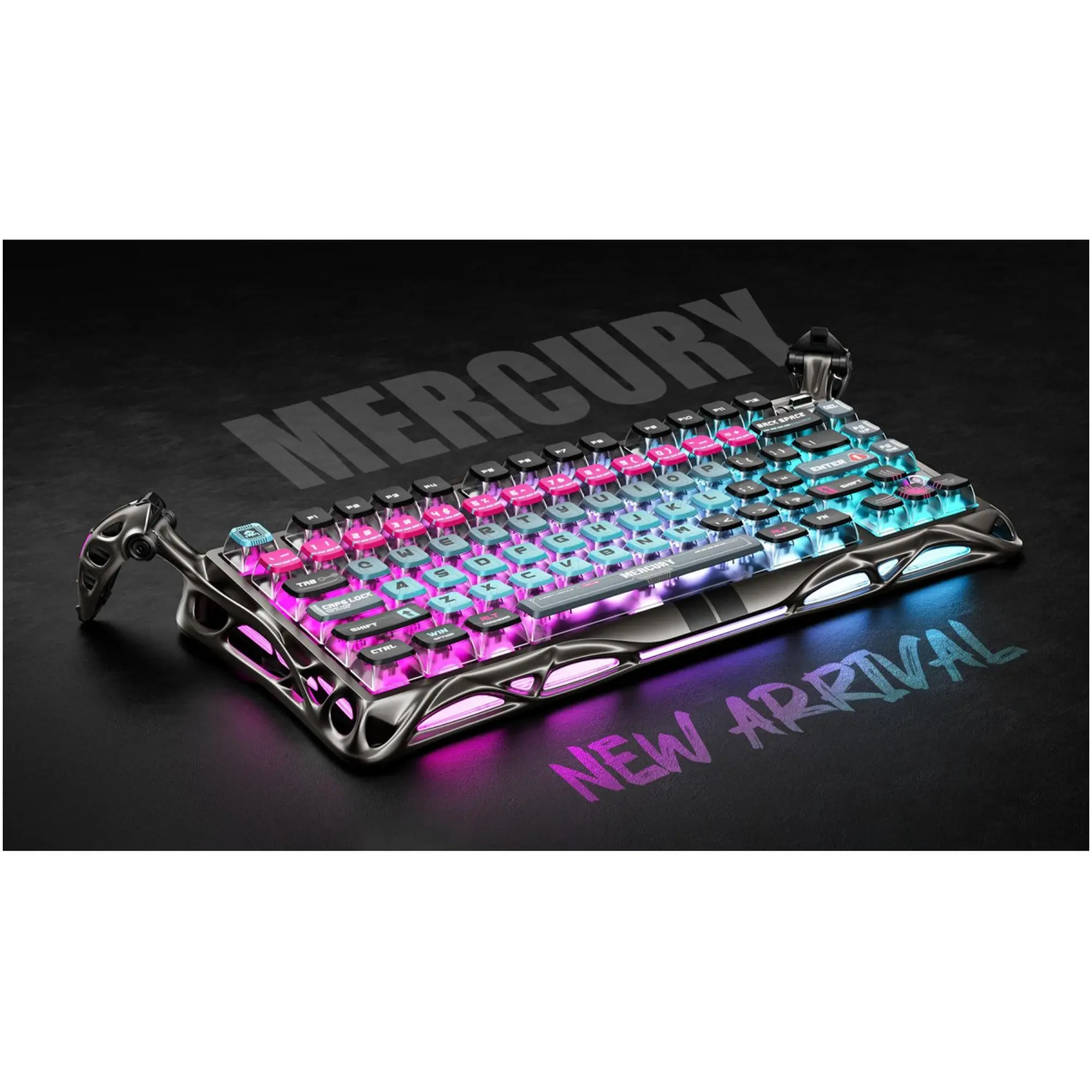 Купить Клавиатура GravaStar Mercury V75 Pro Magnetic 8K Grey (GSV75PRO_U_RM_EGRY) - фото 8