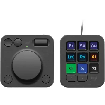 Купить Клавиатура Logitech MX Creative Console Graphite (920-012931) - фото 1