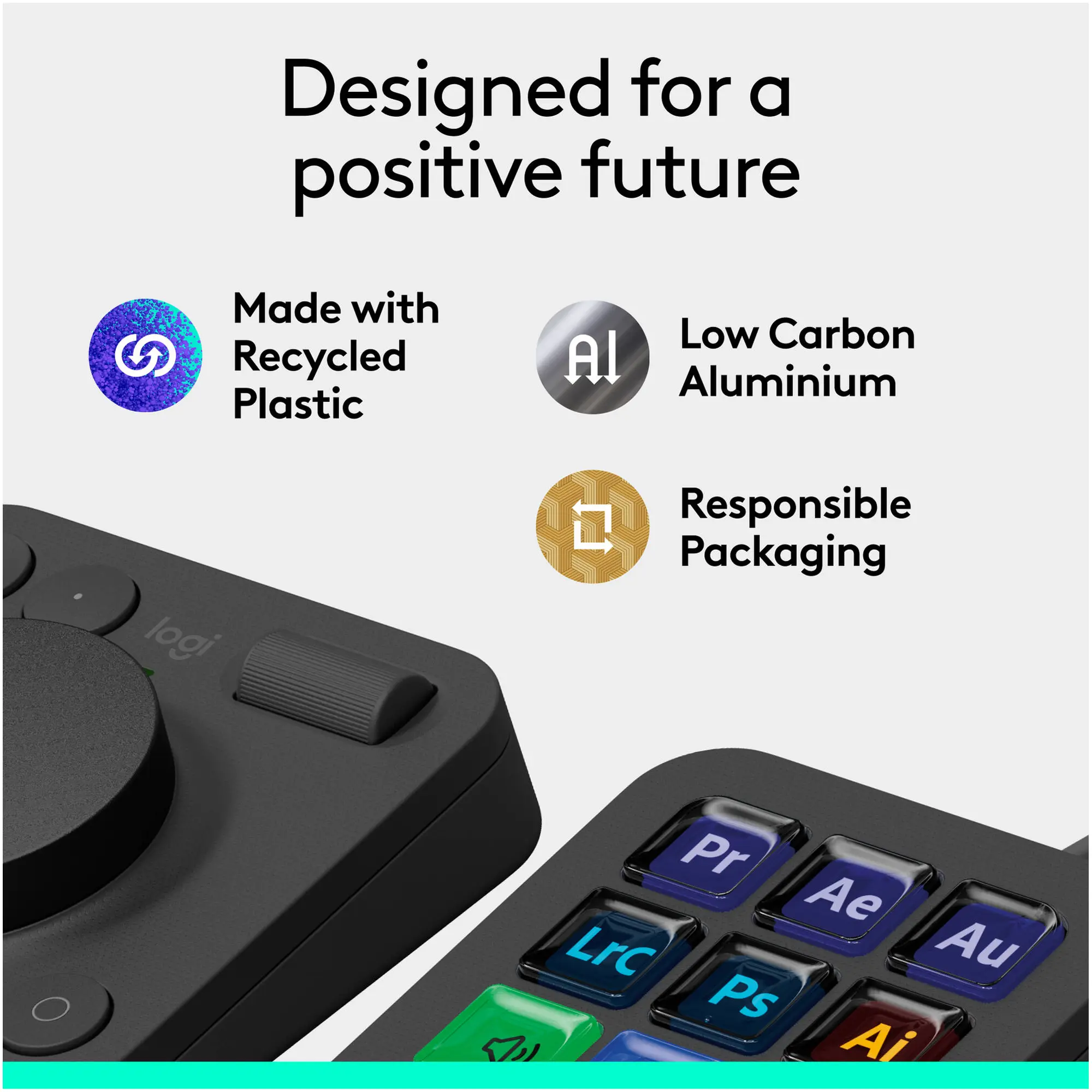 Купить Клавиатура Logitech MX Creative Console Graphite (920-012931) - фото 13