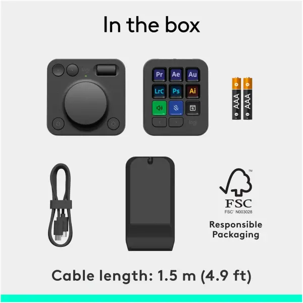 Купить Клавиатура Logitech MX Creative Console Graphite (920-012931) - фото 14