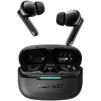 Купить Наушники Acefast W5 Hybrid Noise Reduction Black (6974316285373) - фото 1