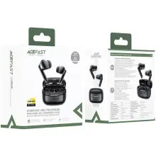 Купить Наушники Acefast W5 Hybrid Noise Reduction Black (6974316285373) - фото 6