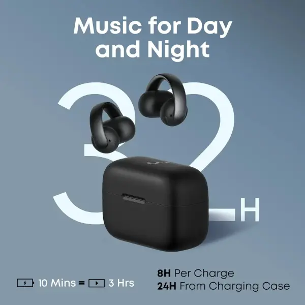 Купить Наушники Anker SoundСore AeroClip Black (A3388G11) - фото 2