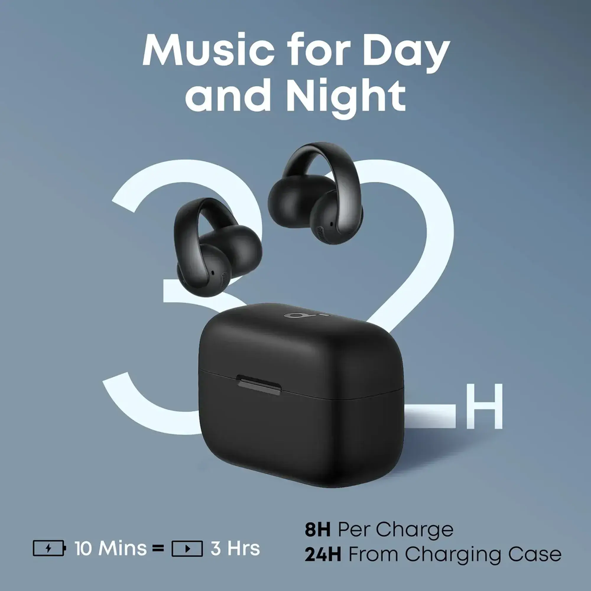 Купить Наушники Anker SoundСore AeroClip Black (A3388G11) - фото 2
