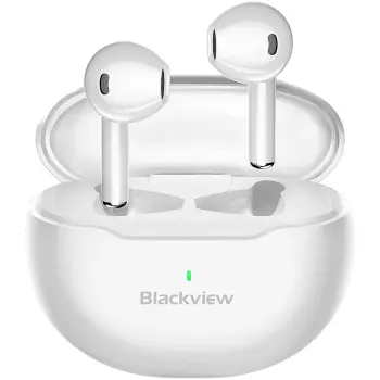 Купити Навушники з мікрофоном Blackview TWS AirBuds 6 White (6931548308041 ) - фото 1