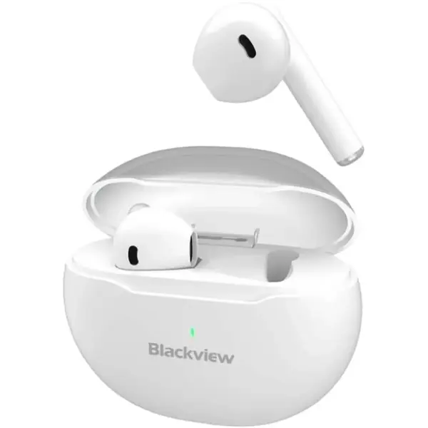 Купити Навушники з мікрофоном Blackview TWS AirBuds 6 White (6931548308041 ) - фото 3