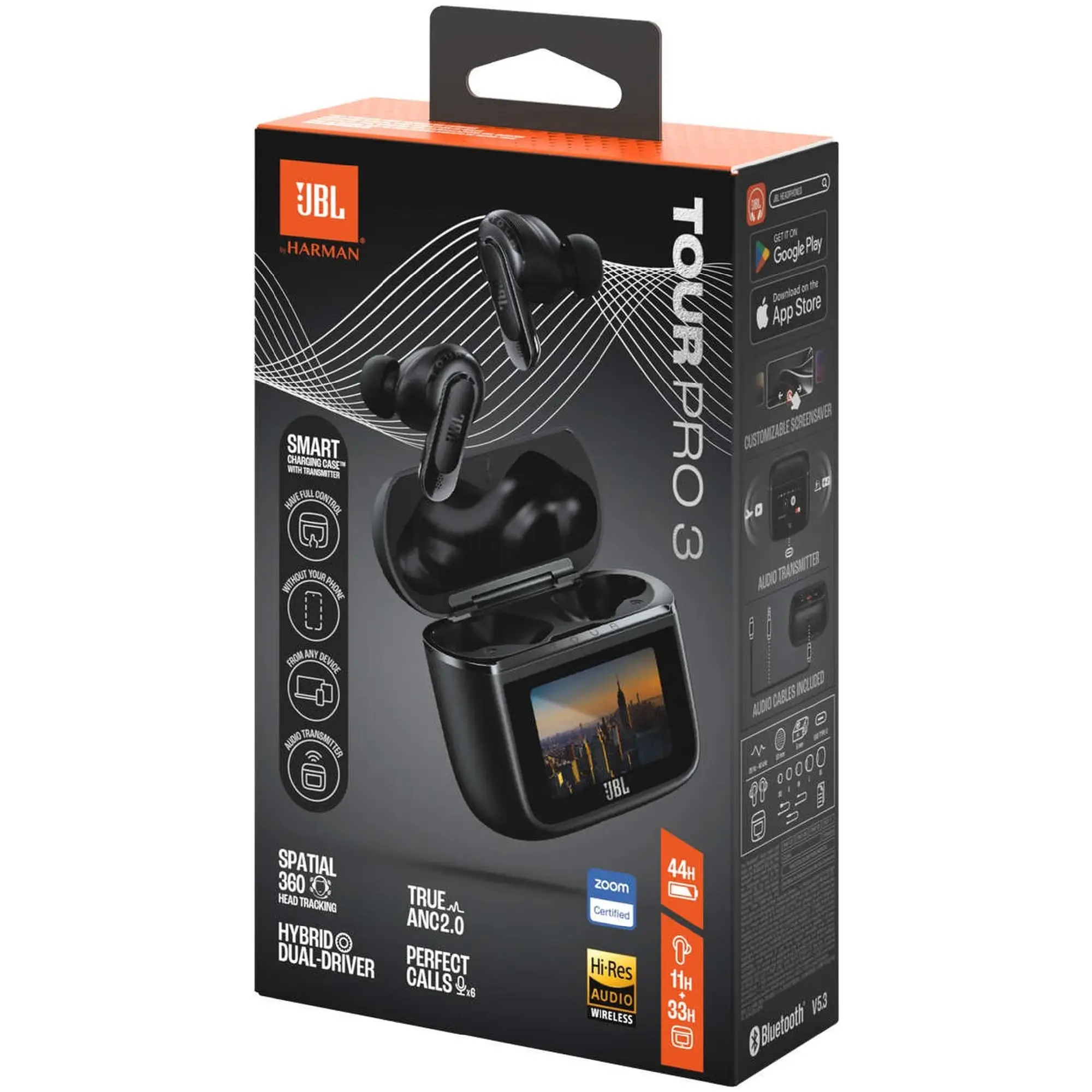 Купить Наушники JBL Tour Pro 3 Black (JBLTOURPRO3BLK) - фото 8