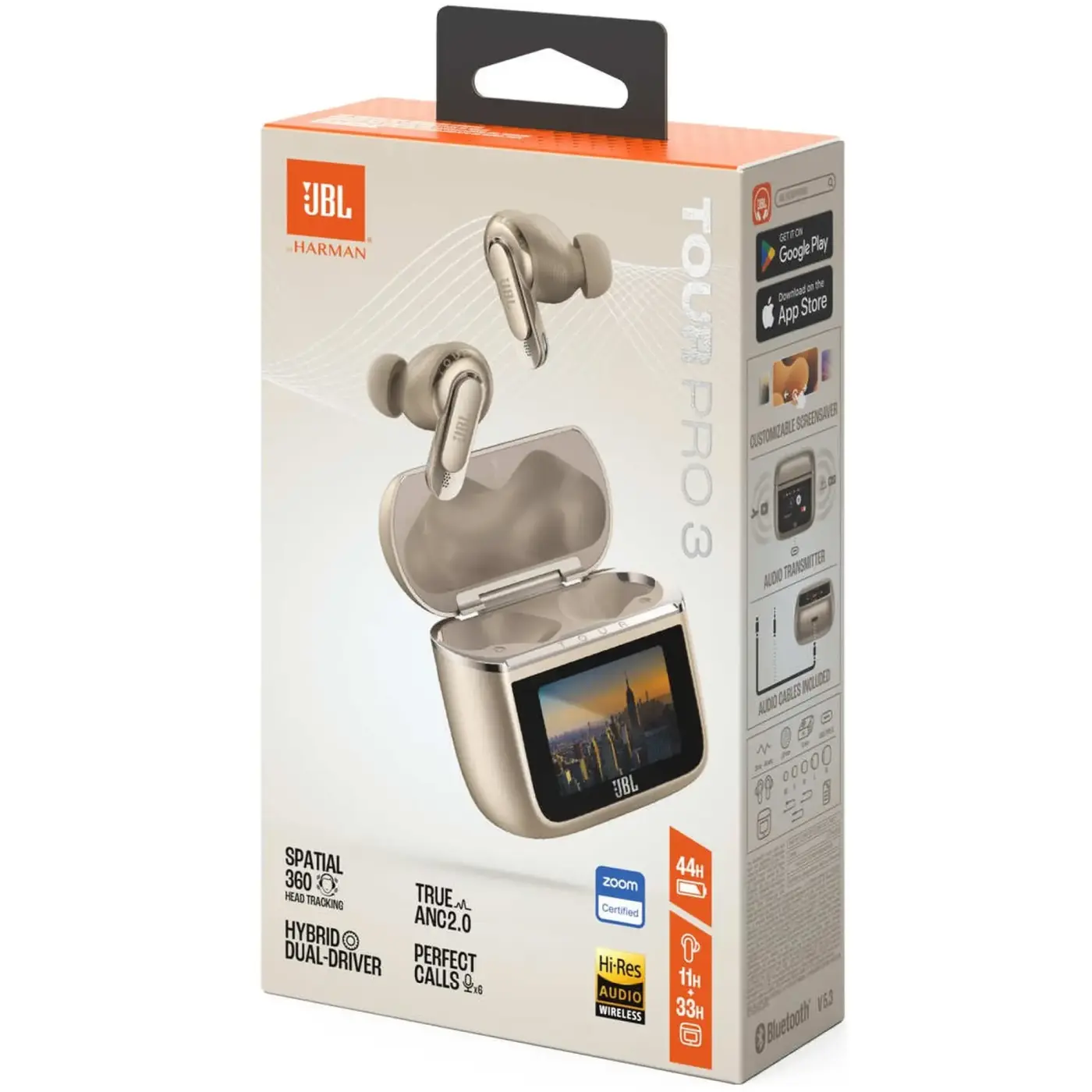 Купить Наушники JBL Tour Pro 3 Latte (JBLTOURPRO3LTT) - фото 9
