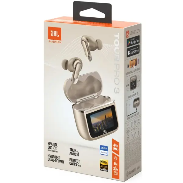 Купить Наушники JBL Tour Pro 3 Latte (JBLTOURPRO3LTT) - фото 9