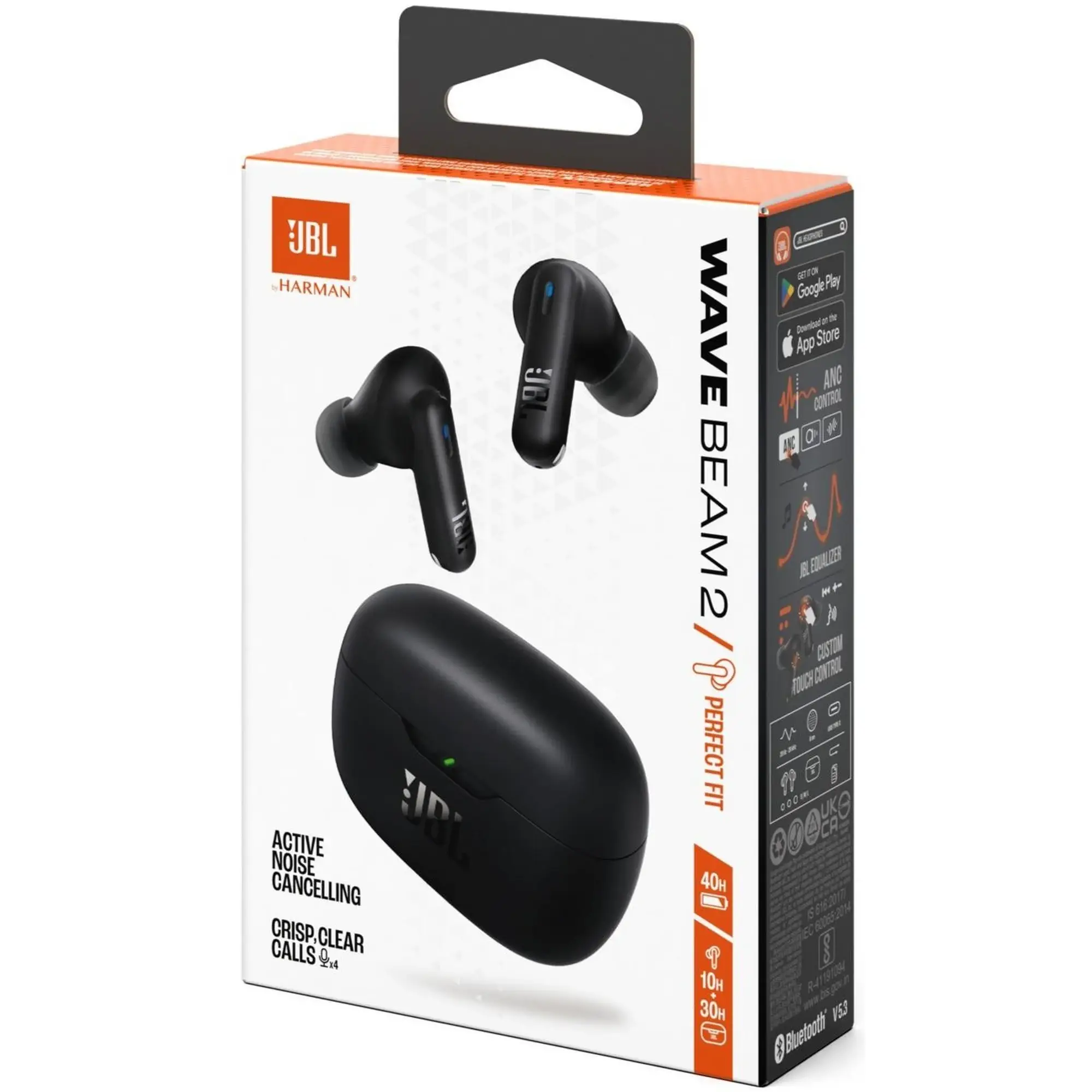 Купить Наушники JBL Wave Beam 2 Black (JBLWBEAM2BLK) - фото 8
