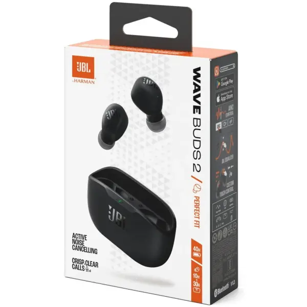 Купить Наушники JBL Wave Buds 2 Black (JBLWBUDS2BLK) - фото 8