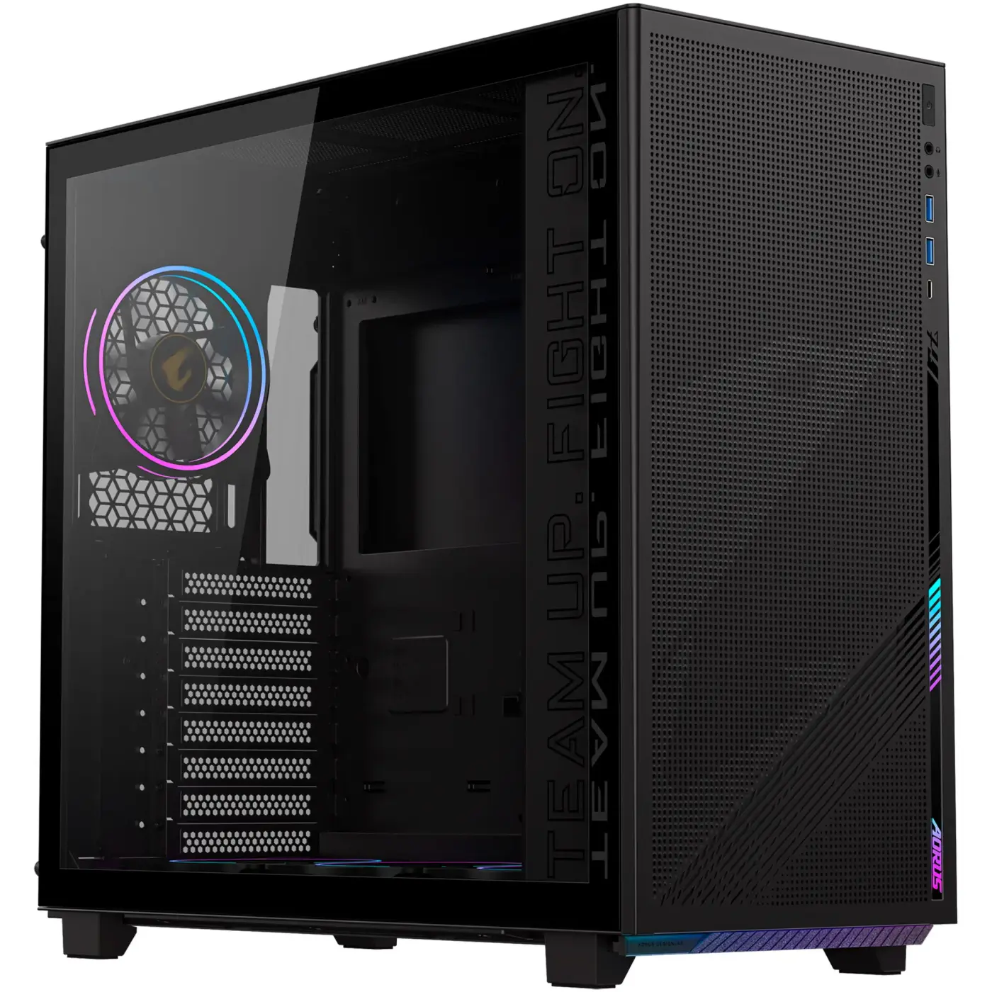 Купить Корпус Gigabyte AORUS C400 Glass Black (GB-AC400G) - фото 1