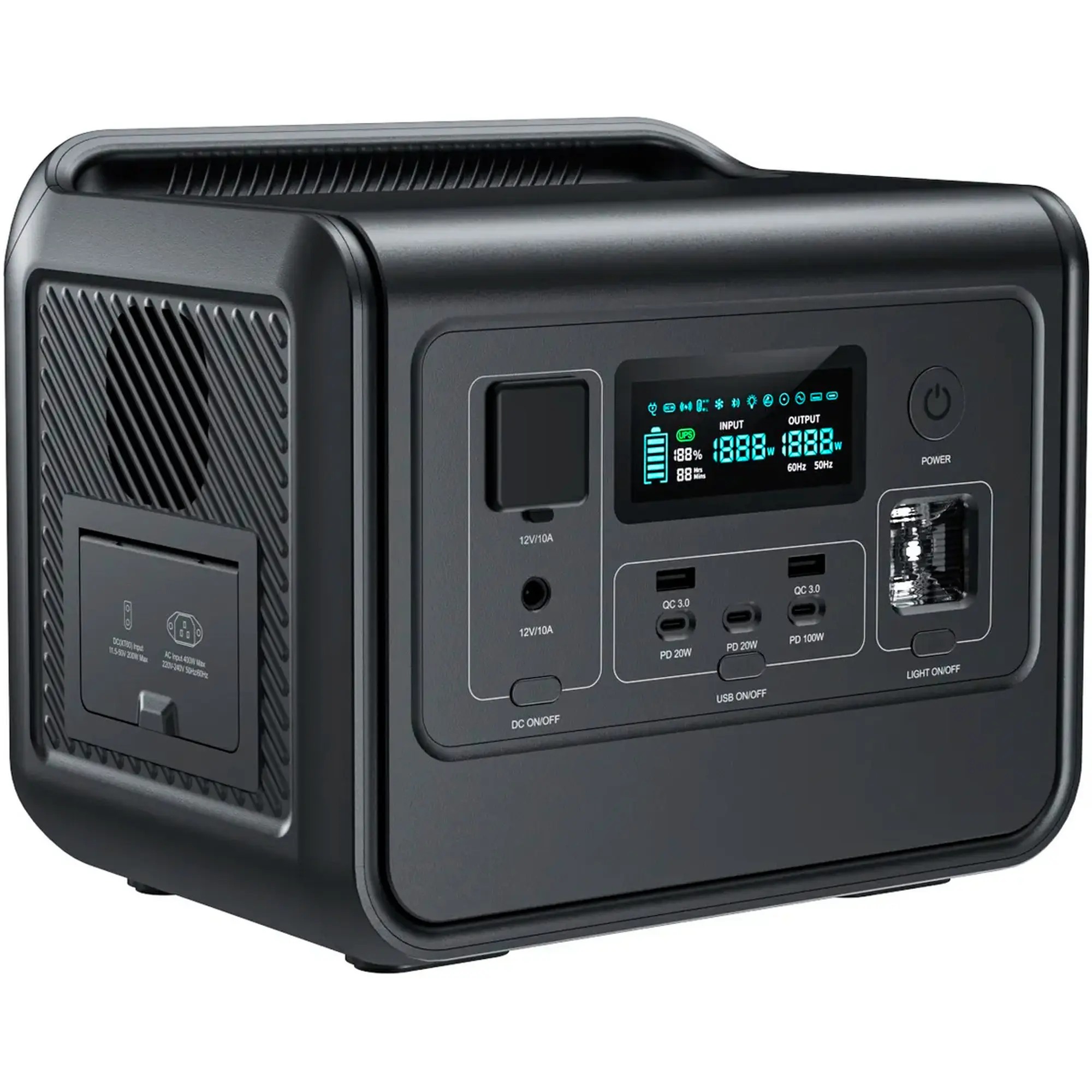 Купити Зарядна станція Choetech BS060 800W 512Whh (BS060-EU-GY) - фото 1