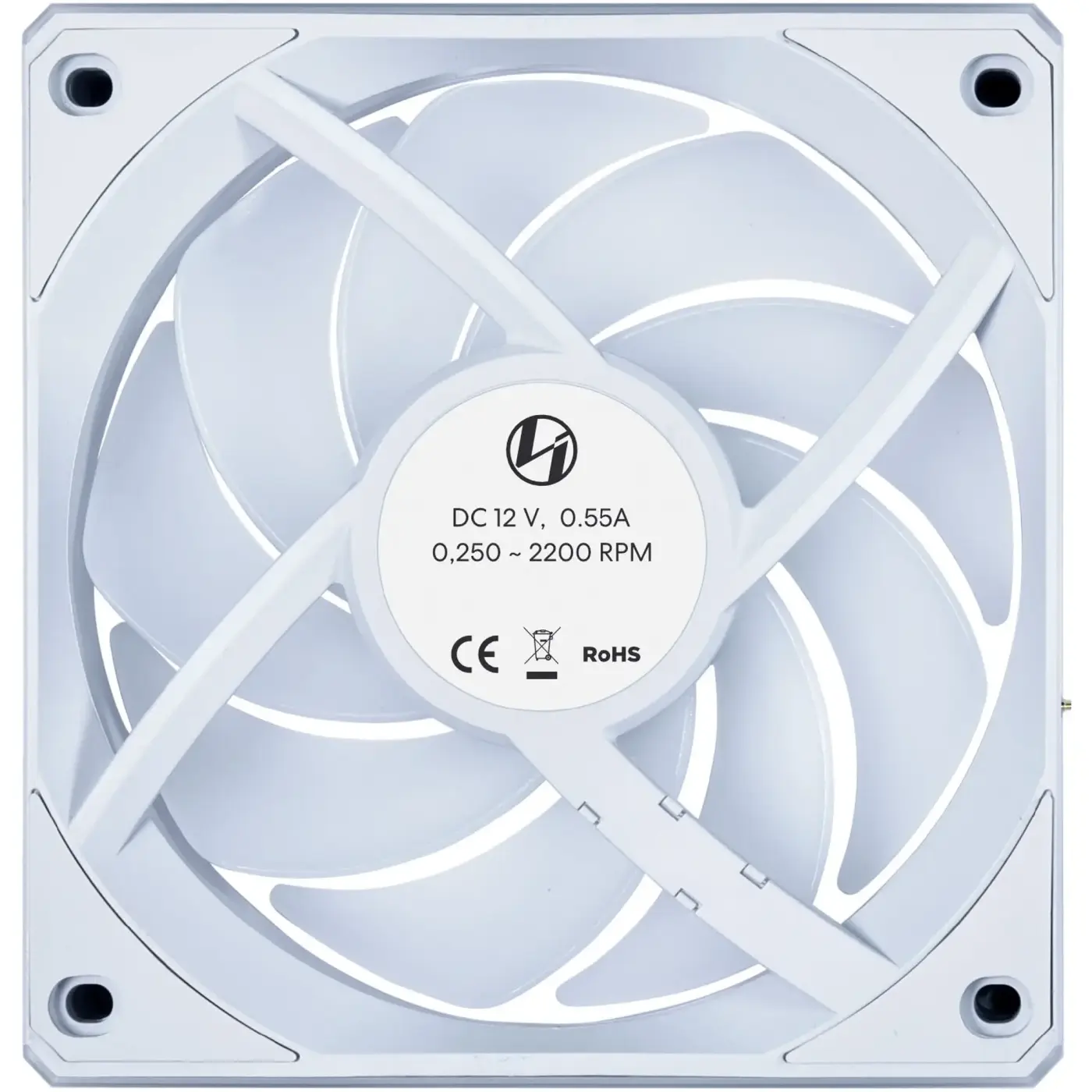 Купити Вентилятор Lian Li Uni Fan CL Wireless 120 3 in 1 White (G99.12CL1W3W.00) - фото 3