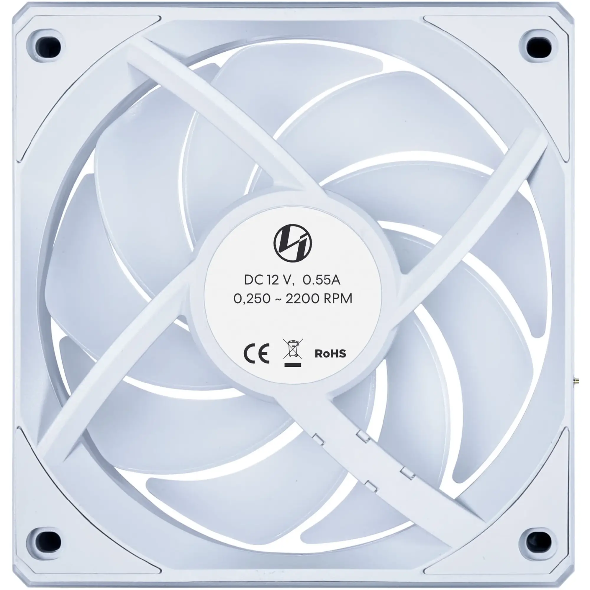 Купити Вентилятор Lian Li Uni Fan CL Wireless 120 3 in 1 White (G99.12CL1W3W.00) - фото 3