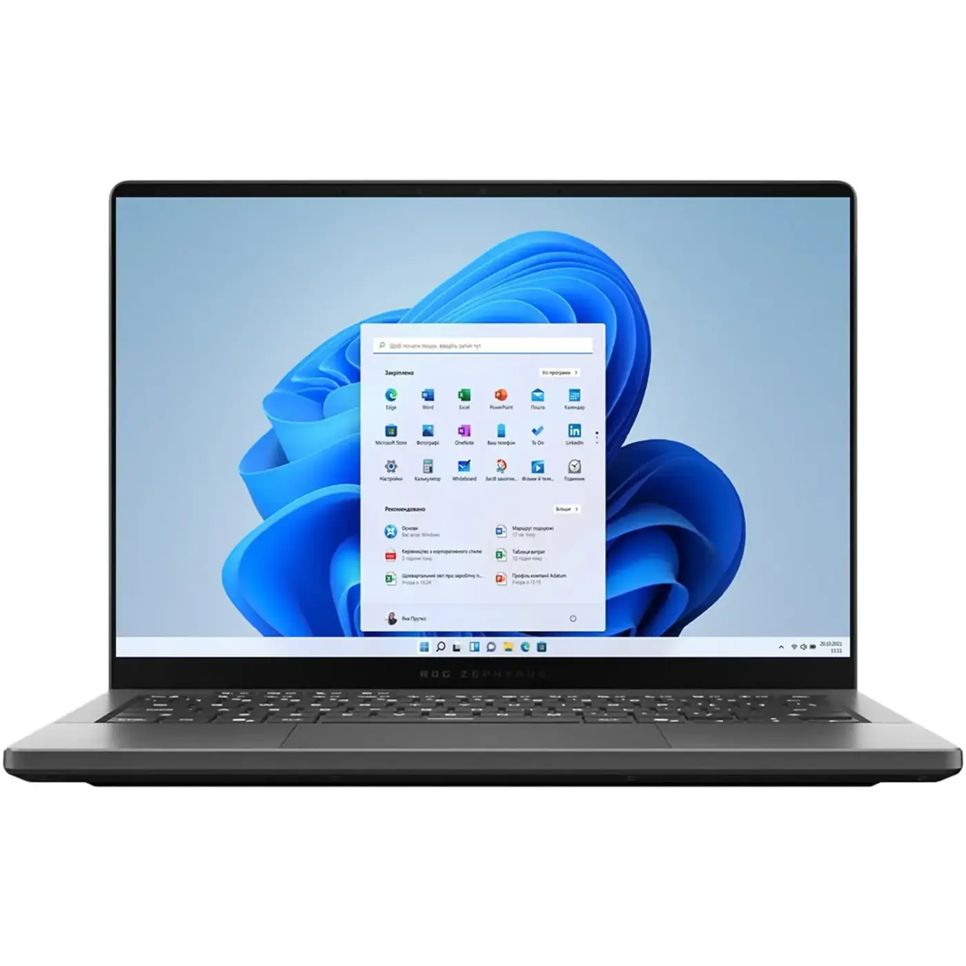Купить Ноутбук ASUS ROG Zephyrus G14 GU405AW-SY049W (90NR0P84-M002D0) - фото 1