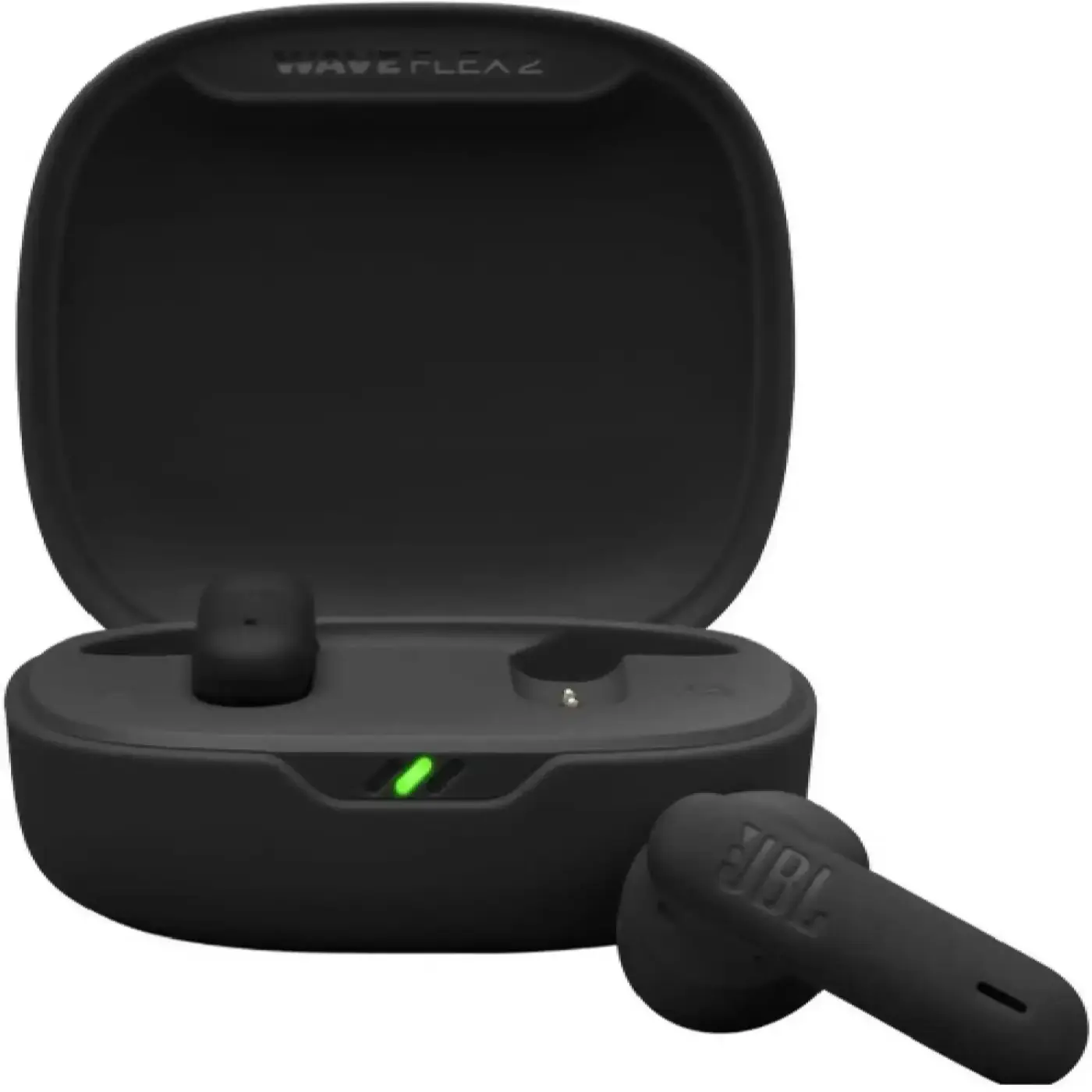 Купить Наушники JBL Wave Flex 2 Black (JBLWFLEX2BLK) - фото 1