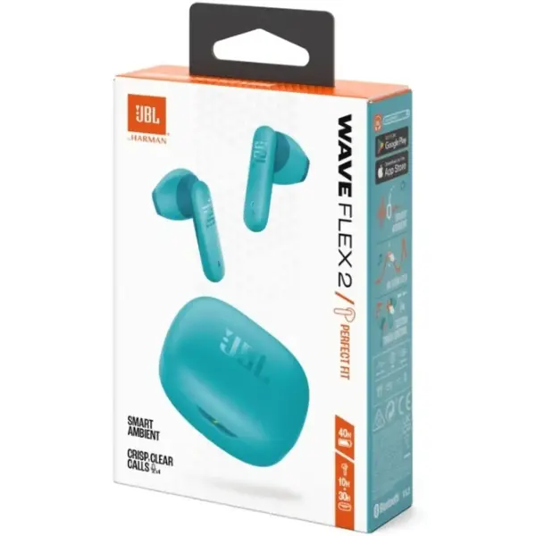 Купить Наушники JBL Wave Flex 2 Blue (JBLWFLEX2BLU) - фото 10