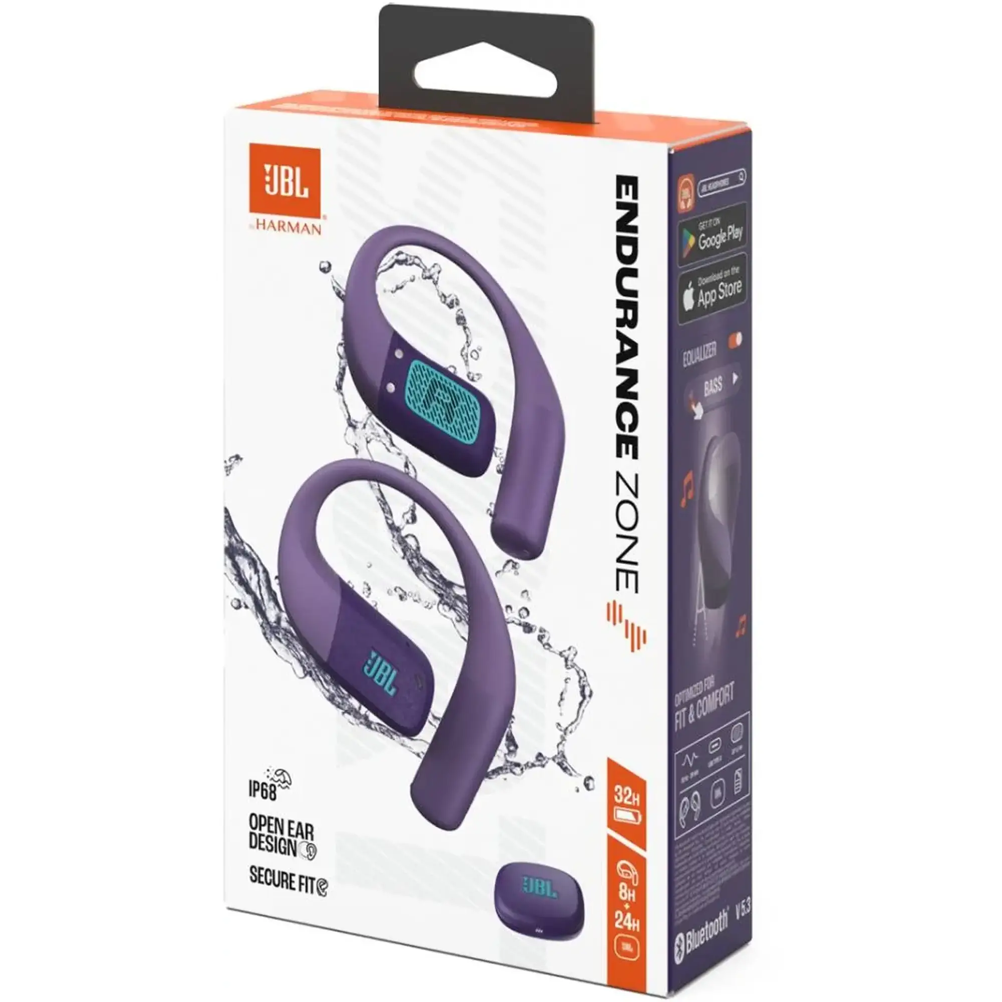 Купить Наушники JBL Endurance Zone Purple (JBLENDUZONEPUR) - фото 6