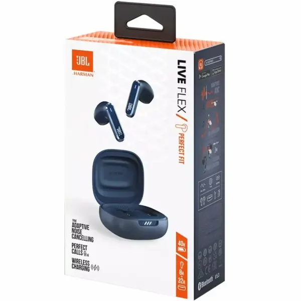 Купити Навушники JBL Live Flex Blue (JBLLIVEFLEXBLU) - фото 11