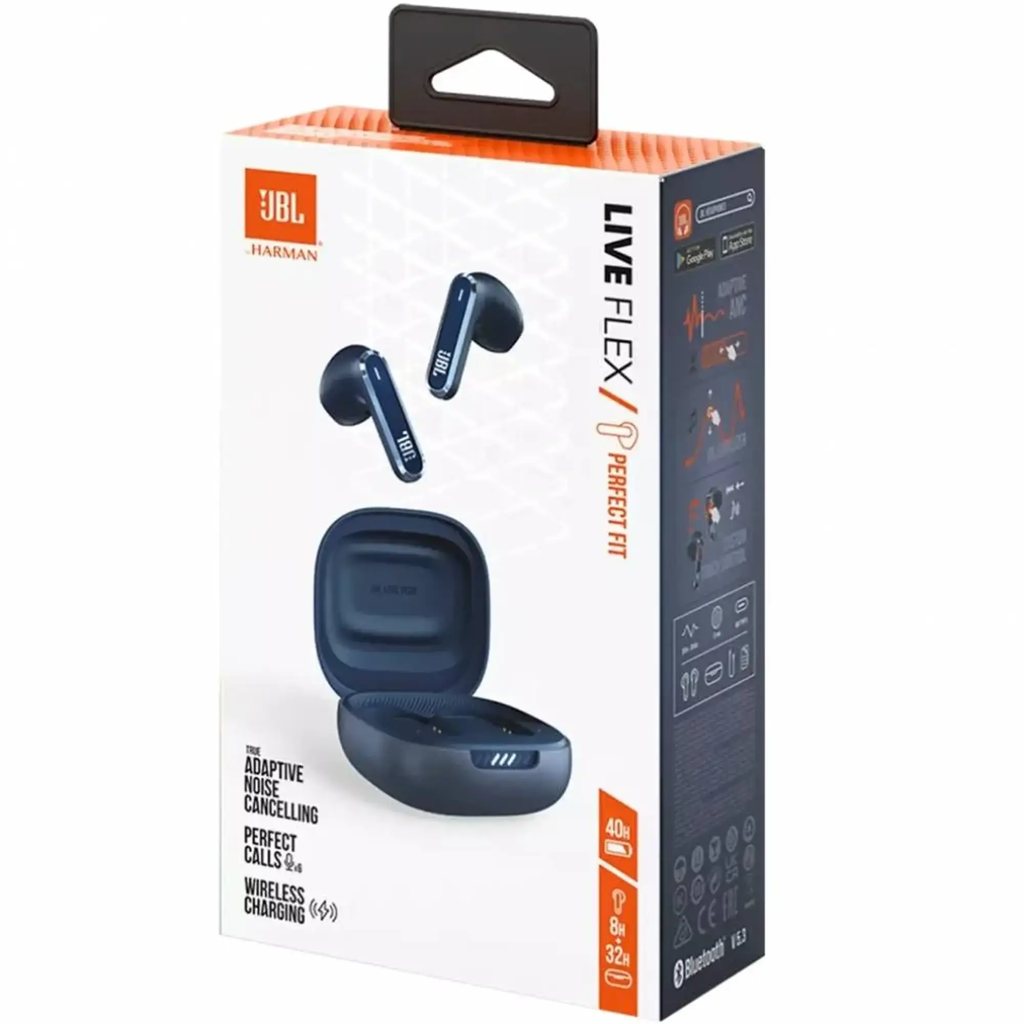 Купити Навушники JBL Live Flex Blue (JBLLIVEFLEXBLU) - фото 11