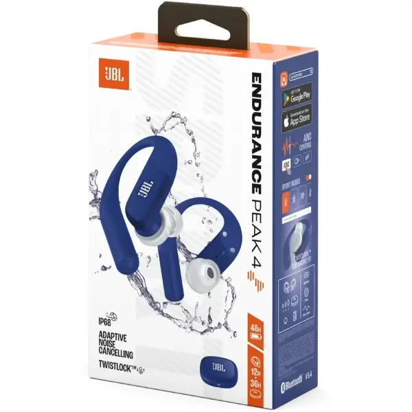 Купить Наушники JBL Endurance Peak 4 Blue (JBLENDUPEAK4BLU) - фото 8