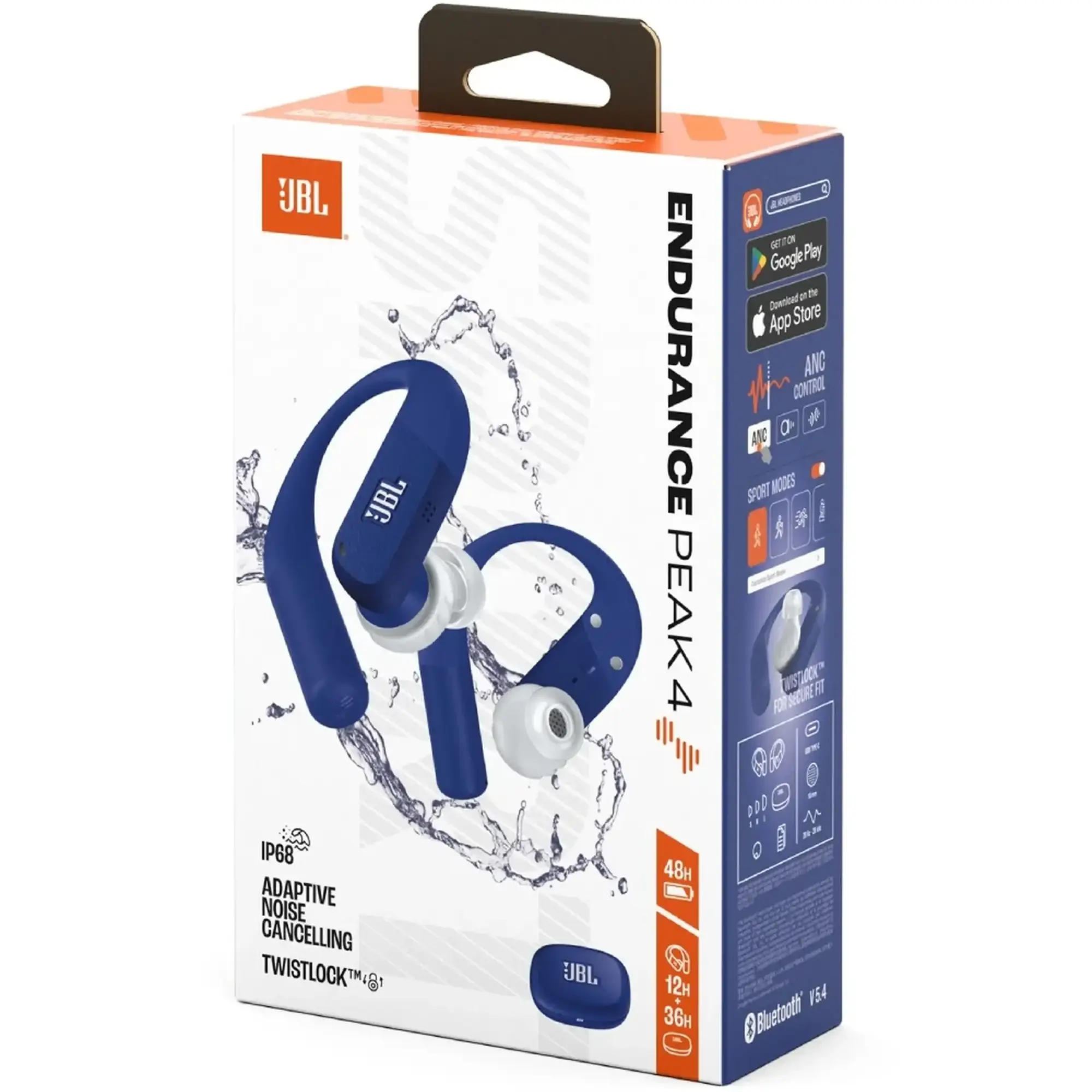 Купить Наушники JBL Endurance Peak 4 Blue (JBLENDUPEAK4BLU) - фото 8