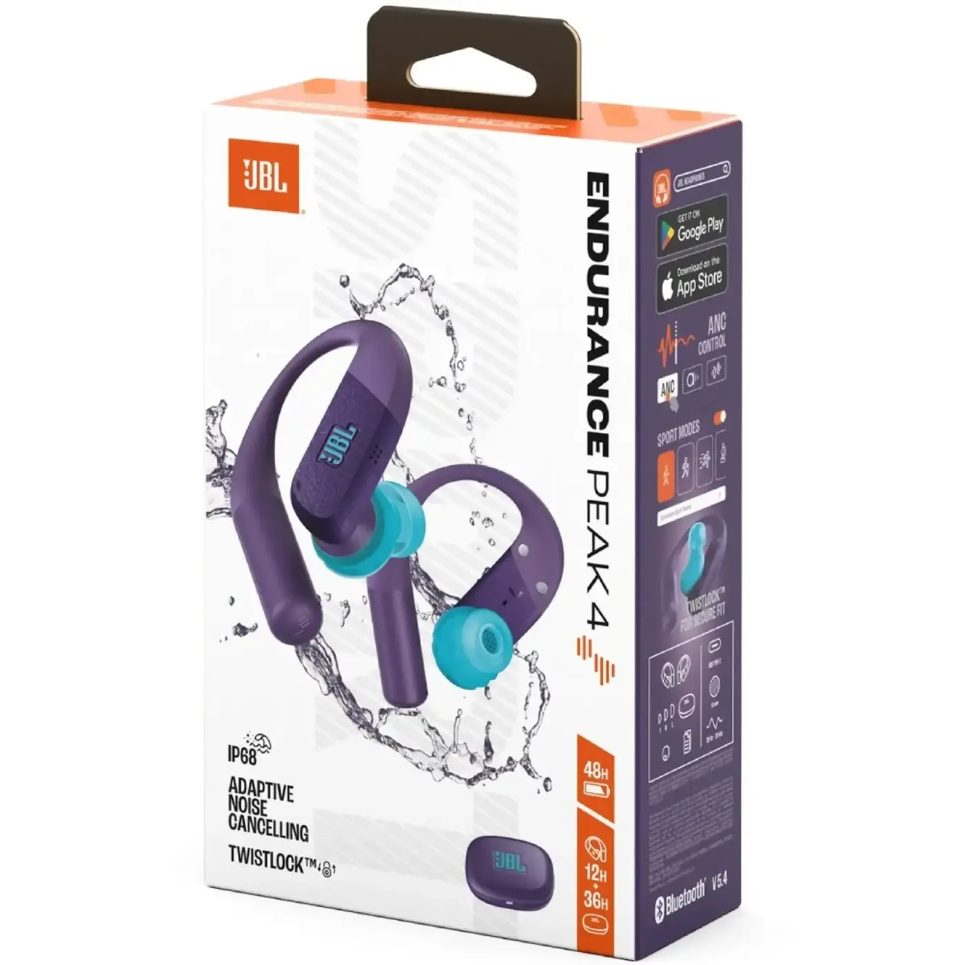Купить Наушники JBL Endurance Peak 4 Purple (JBLENDUPEAK4PUR) - фото 7