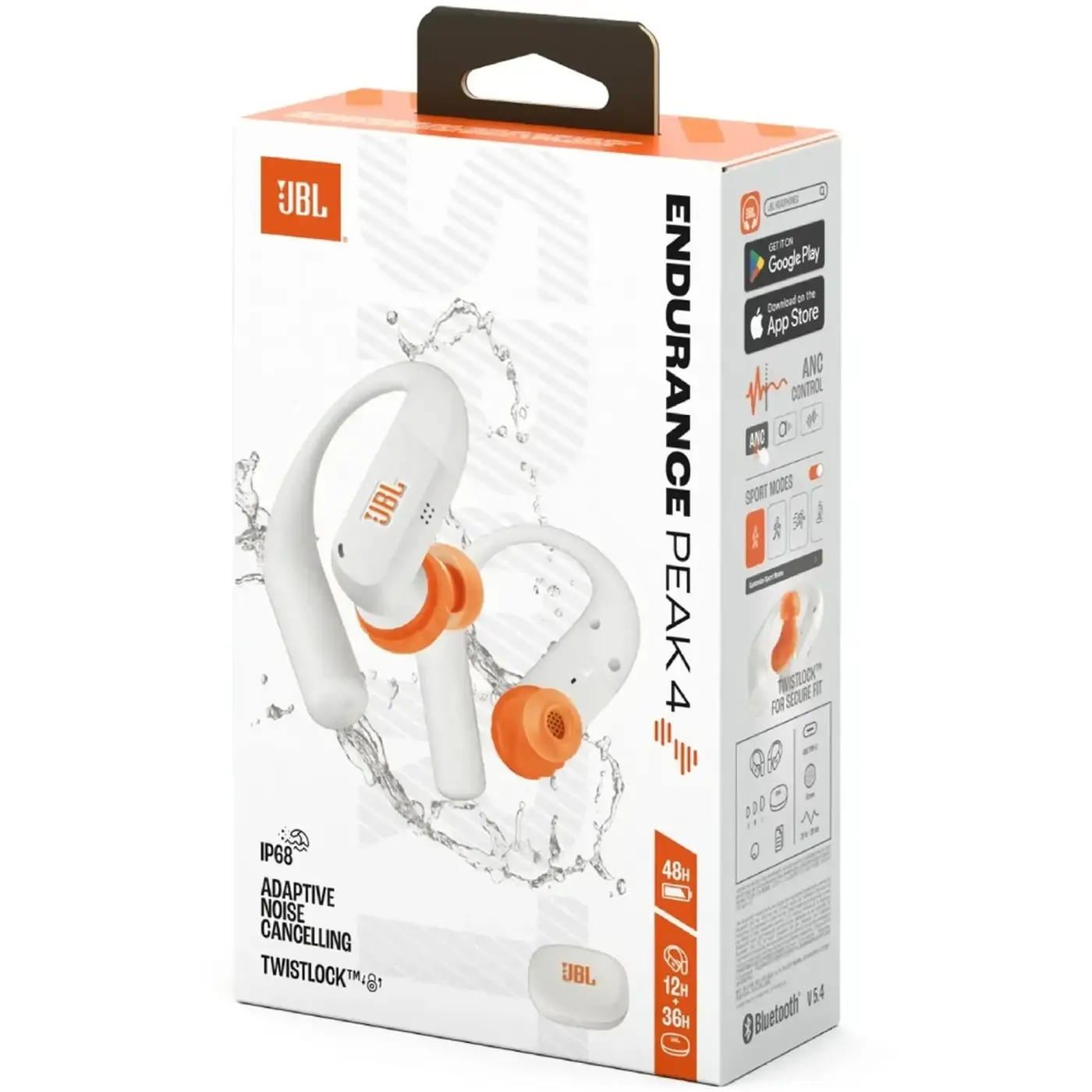 Купить Наушники JBL Endurance Peak 4 White (JBLENDUPEAK4WHT) - фото 8