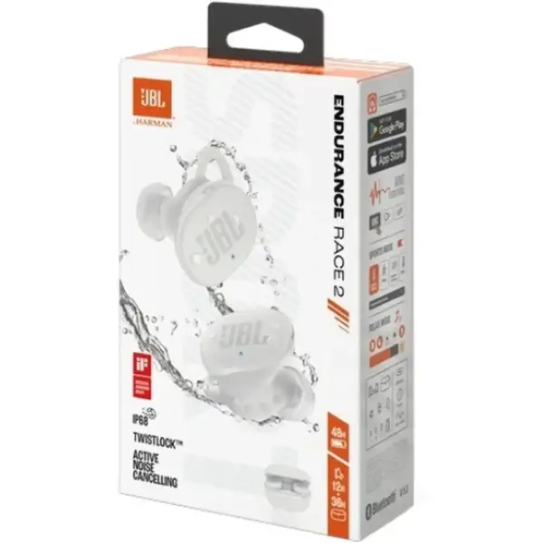 Купить Наушники JBL Endurance Race 2 White (JBLENDURACE2WHT) - фото 8