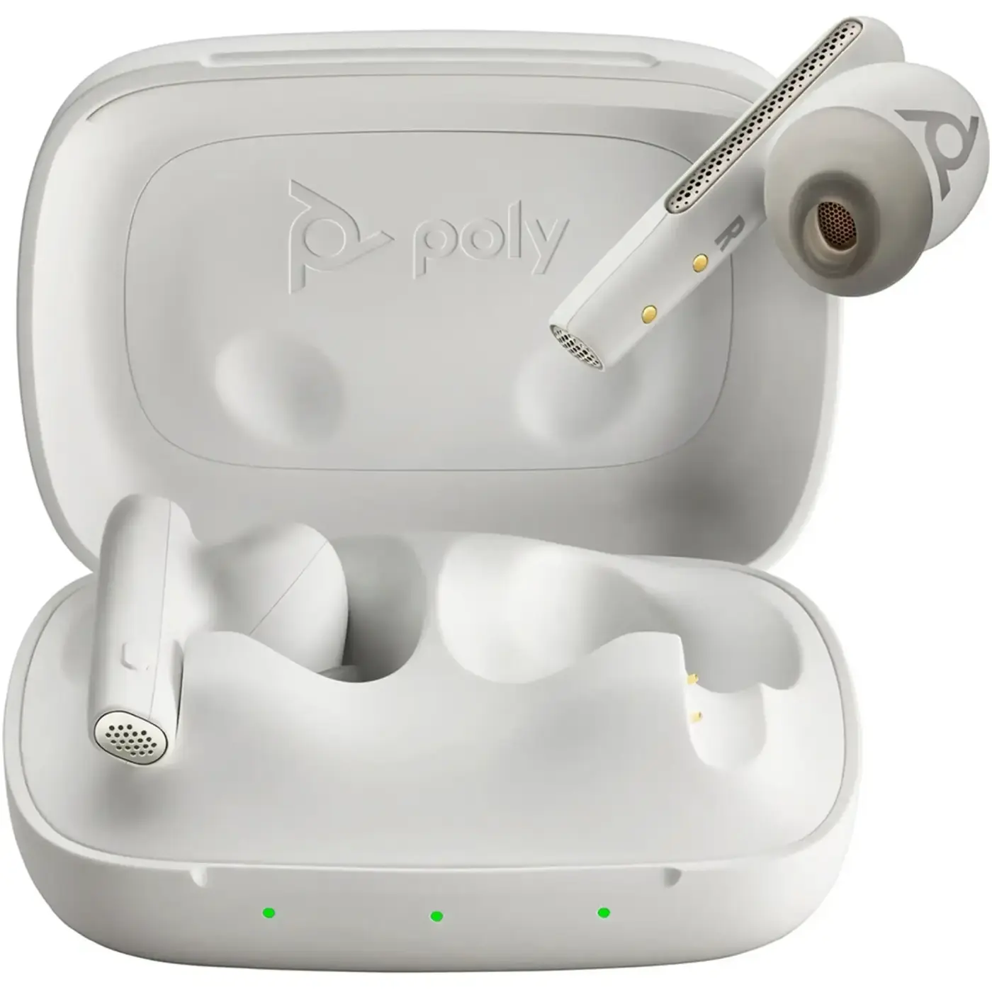Купить Наушники Poly Voyager Free 60 Earbuds + Bt700A + Bchc White (7Y8L3AA) - фото 4